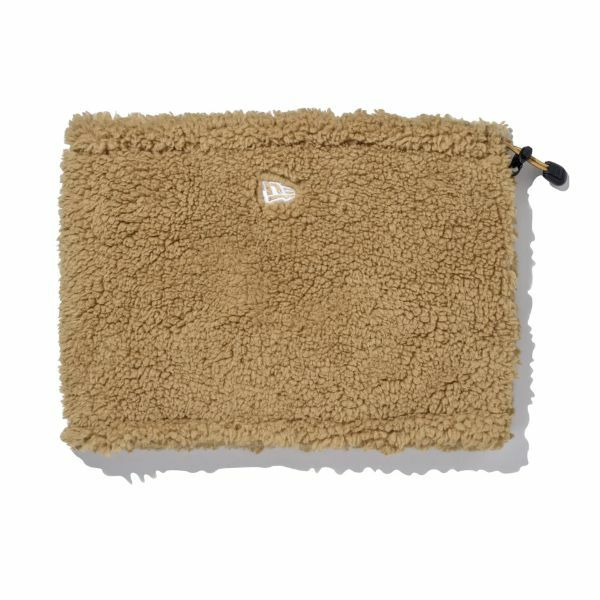 ニューエラ NEW ERA メンズ レディース ユニセックス ボアフリース ネックウォーマー ベージュ ERMG1FMD 詳細1