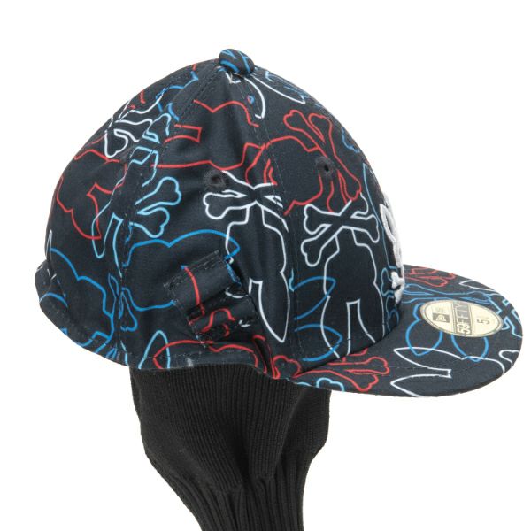 サイコバニー Psycho Bunny メンズ レディース ユニセックス ヘッドカバー ドライバ-  NEW ERAコラボ PBMG4SHA 詳細5
