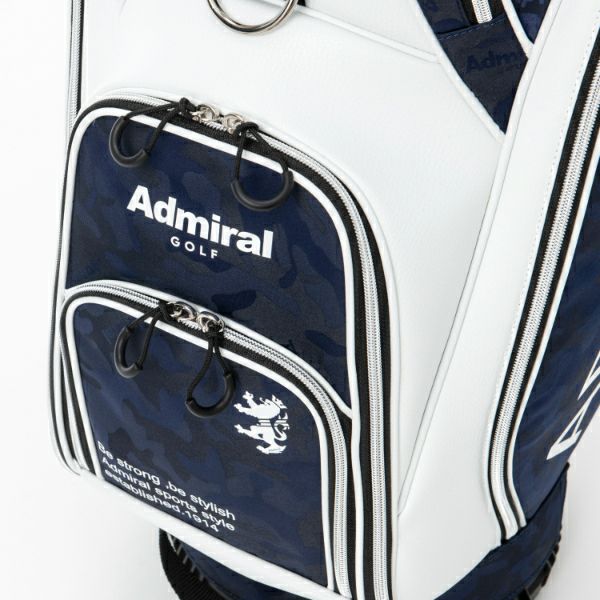 アドミラル ゴルフ Admiral GOLF メンズ レディース ユニセックス カートキャディバッグジャガード ADMG4AC2 詳細9