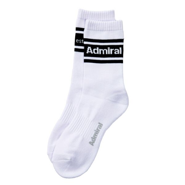 アドミラル ゴルフ Admiral GOLF レディース レディース ライン　ミドルソックス ADMB4ABL 詳細1