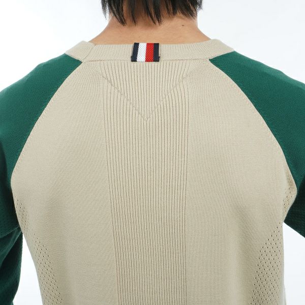 トミー ヒルフィガー ゴルフ Tommy Hilfiger Golf メンズ メンズ フロントロゴ クルーネックセーター THMA401 詳細17