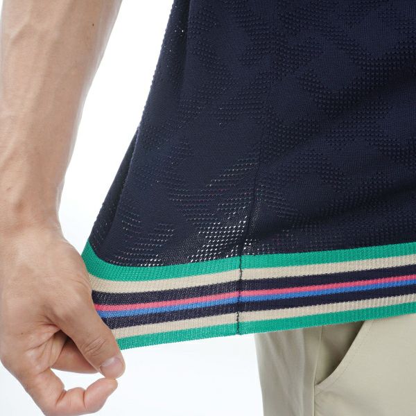 トミー ヒルフィガー ゴルフ Tommy Hilfiger Golf メンズ メンズ THモノグラム クルーネックベスト THMA402 詳細15