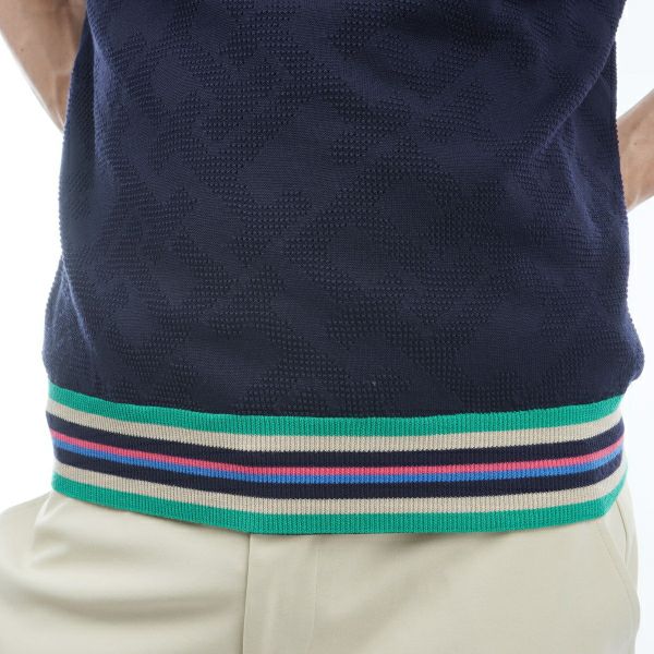 トミー ヒルフィガー ゴルフ Tommy Hilfiger Golf メンズ メンズ THモノグラム クルーネックベスト THMA402 詳細17