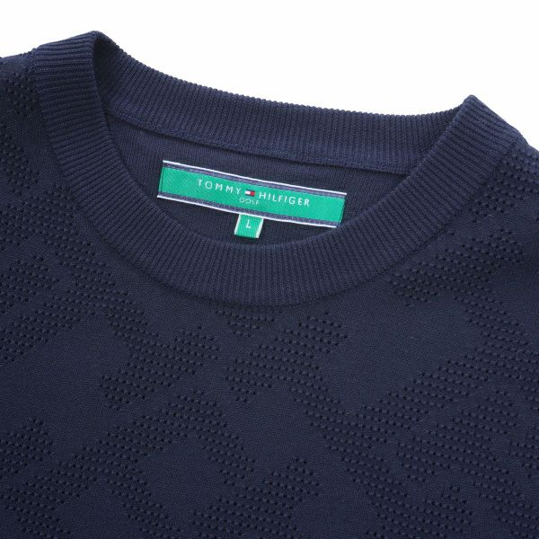 トミー ヒルフィガー ゴルフ Tommy Hilfiger Golf メンズ メンズ THモノグラム クルーネックベスト THMA402 詳細22