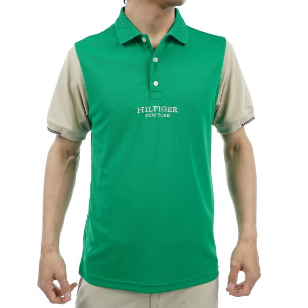 トミー ヒルフィガー ゴルフ Tommy Hilfiger Golf メンズ メンズ カラーブロック 半袖ポロシャツ THMA403 詳細1