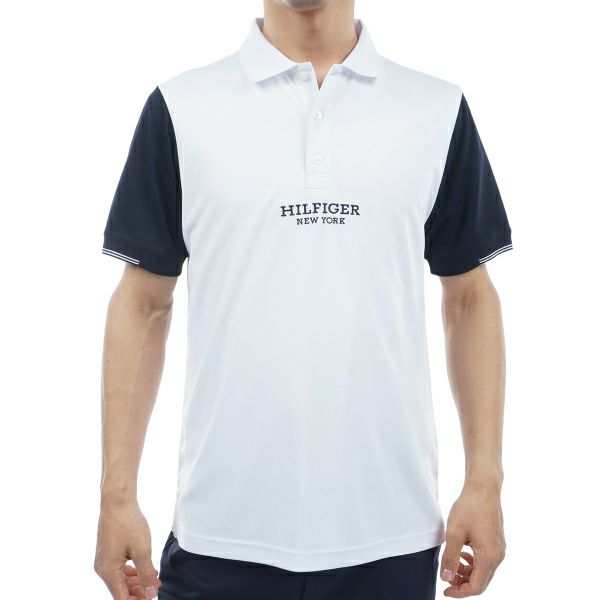 トミー ヒルフィガー ゴルフ Tommy Hilfiger Golf メンズ メンズ カラーブロック 半袖ポロシャツ THMA403 詳細2