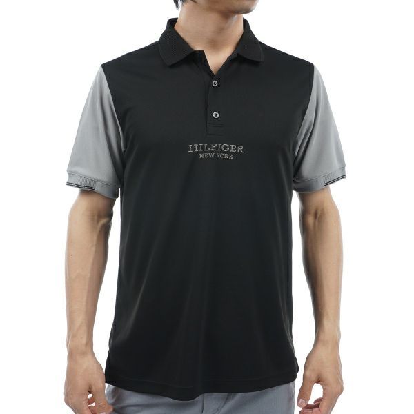 トミー ヒルフィガー ゴルフ Tommy Hilfiger Golf メンズ メンズ カラーブロック 半袖ポロシャツ THMA403 詳細3