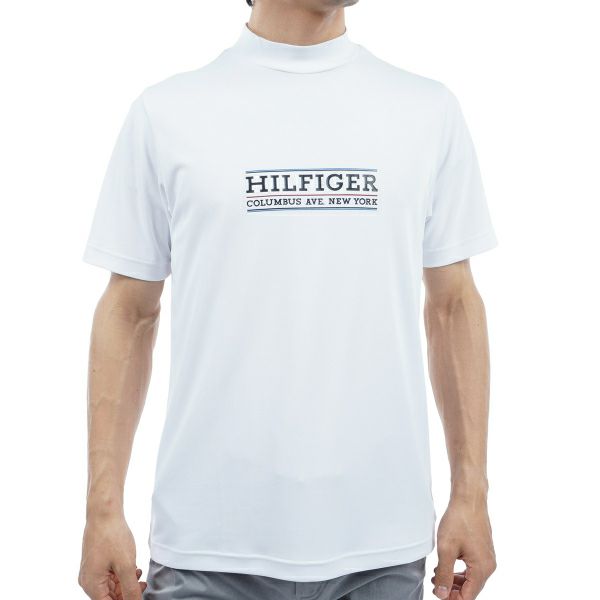 トミー ヒルフィガー ゴルフ Tommy Hilfiger Golf メンズ メンズ フロントロゴ 半袖モックネックシャツ THMA404 詳細2