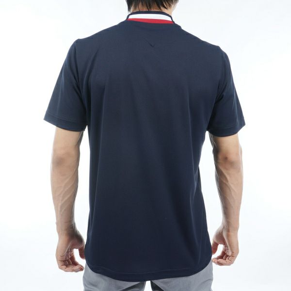 トミー ヒルフィガー ゴルフ Tommy Hilfiger Golf メンズ メンズ フロントロゴ 半袖モックネックシャツ THMA404 詳細13