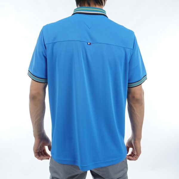 トミー ヒルフィガー ゴルフ Tommy Hilfiger Golf メンズ メンズ マルチライン 半袖ポロシャツ THMA407 詳細12