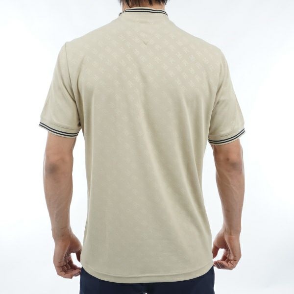 トミー ヒルフィガー ゴルフ Tommy Hilfiger Golf メンズ メンズ THモノグラム 半袖モックネックシャツ THMA408 詳細6