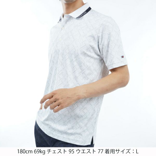 トミー ヒルフィガー ゴルフ Tommy Hilfiger Golf メンズ メンズ THモノグラム 半袖ポロシャツ THMA409 詳細7