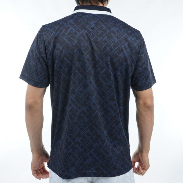 トミー ヒルフィガー ゴルフ Tommy Hilfiger Golf メンズ メンズ THモノグラム 半袖ポロシャツ THMA409 詳細12