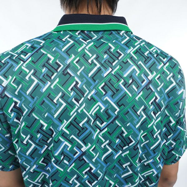 トミー ヒルフィガー ゴルフ Tommy Hilfiger Golf メンズ メンズ THモノグラム 半袖ポロシャツ THMA409 詳細17