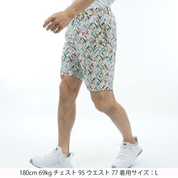 トミー ヒルフィガー ゴルフ Tommy Hilfiger Golf メンズ メンズ THモノグラム ショートパンツ THMA410 詳細5