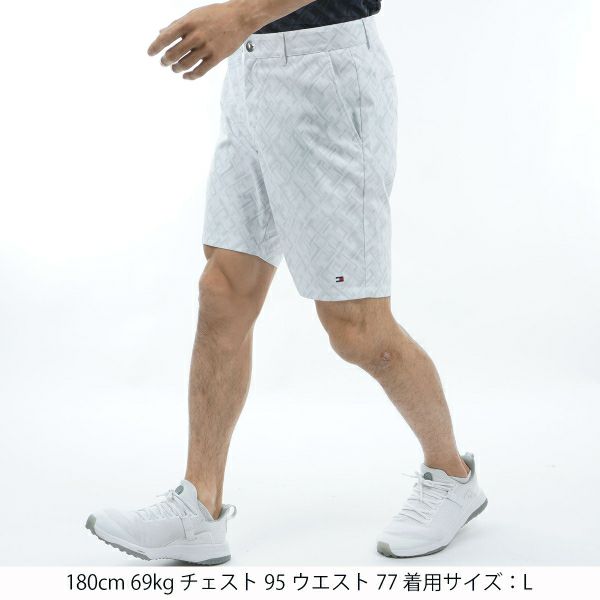 トミー ヒルフィガー ゴルフ Tommy Hilfiger Golf メンズ メンズ THモノグラム ショートパンツ THMA410 詳細7