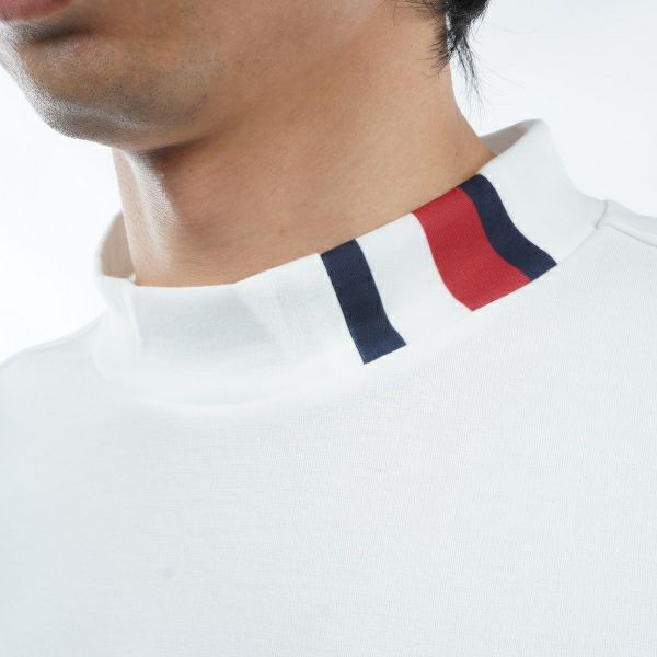 トミー ヒルフィガー ゴルフ Tommy Hilfiger Golf メンズ メンズ ボックスロゴ 半袖モックネックシャツ THMA412 詳細14