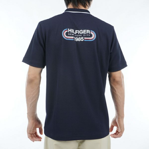 トミー ヒルフィガー ゴルフ Tommy Hilfiger Golf メンズ メンズ トラックグラフィック 半袖スキッパーシャツ THMA414 詳細5
