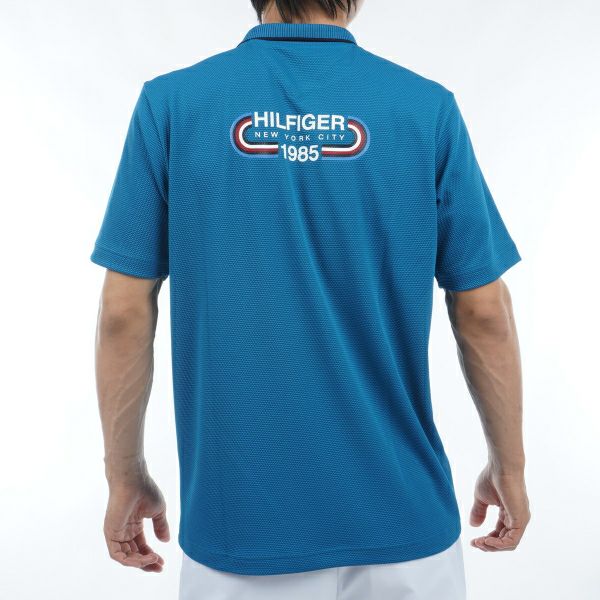 トミー ヒルフィガー ゴルフ Tommy Hilfiger Golf メンズ メンズ トラックグラフィック 半袖スキッパーシャツ THMA414 詳細9