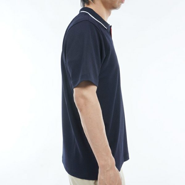 トミー ヒルフィガー ゴルフ Tommy Hilfiger Golf メンズ メンズ トラックグラフィック 半袖スキッパーシャツ THMA414 詳細11