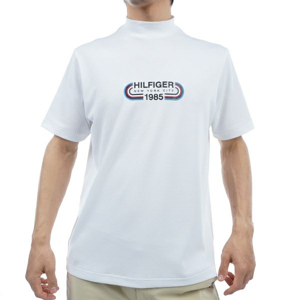 トミー ヒルフィガー ゴルフ Tommy Hilfiger Golf メンズ メンズ トラックグラフィック 半袖モックネックシャツ THMA416 詳細1