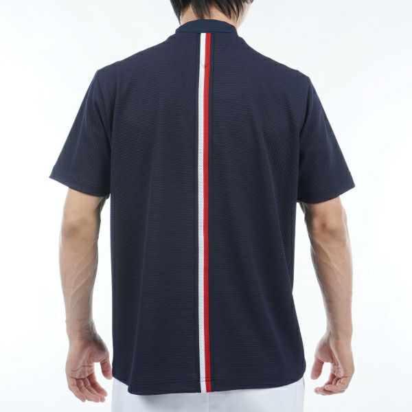 トミー ヒルフィガー ゴルフ Tommy Hilfiger Golf メンズ メンズ トラックグラフィック 半袖モックネックシャツ THMA416 詳細7