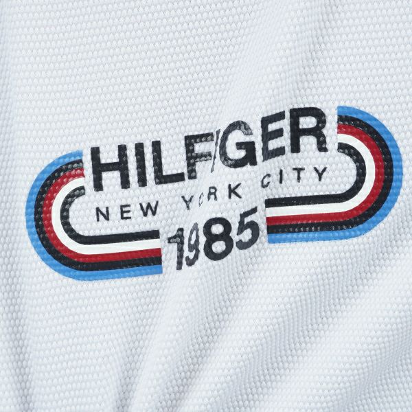 トミー ヒルフィガー ゴルフ Tommy Hilfiger Golf メンズ メンズ トラックグラフィック 半袖モックネックシャツ THMA416 詳細14