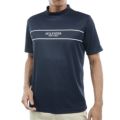 トミー ヒルフィガー ゴルフ Tommy Hilfiger Golf メンズ メンズ パネルストライプ 半袖モックネックシャツ THMA420 詳細4
