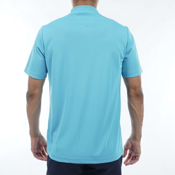 トミー ヒルフィガー ゴルフ Tommy Hilfiger Golf メンズ メンズ パネルストライプ 半袖モックネックシャツ THMA420 詳細8