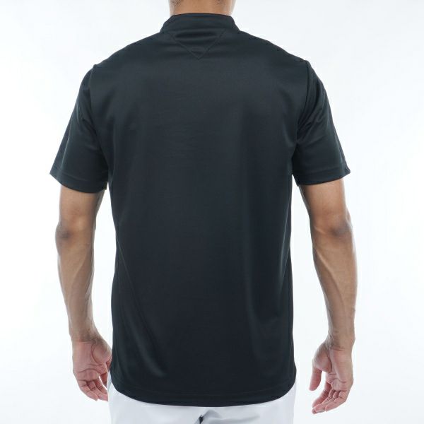 トミー ヒルフィガー ゴルフ Tommy Hilfiger Golf メンズ メンズ パネルストライプ 半袖モックネックシャツ THMA420 詳細12