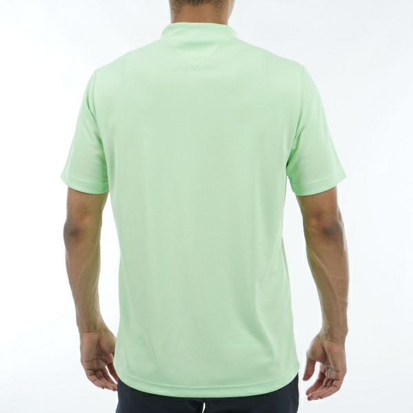 トミー ヒルフィガー ゴルフ Tommy Hilfiger Golf メンズ メンズ パネルストライプ 半袖モックネックシャツ THMA420 詳細18