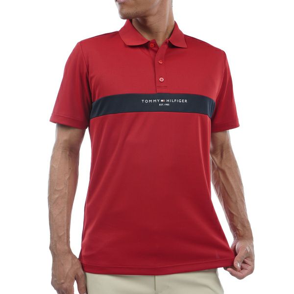 トミー ヒルフィガー ゴルフ Tommy Hilfiger Golf メンズ メンズ エッセンシャル 半袖シャツ THMA422 詳細4