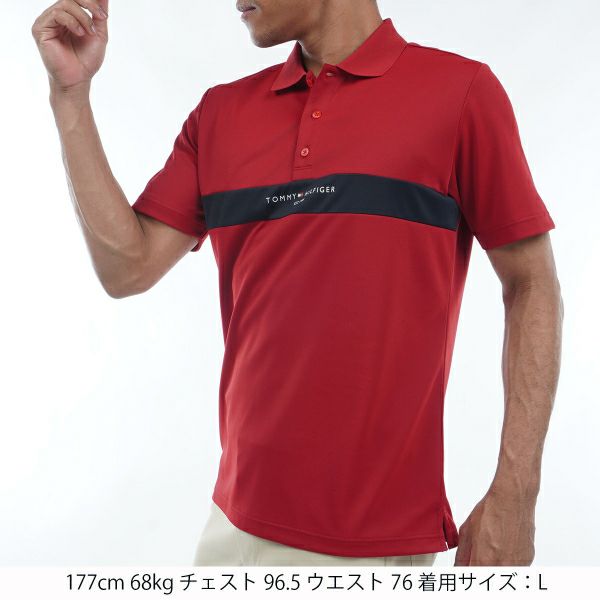 トミー ヒルフィガー ゴルフ Tommy Hilfiger Golf メンズ メンズ エッセンシャル 半袖シャツ THMA422 詳細13