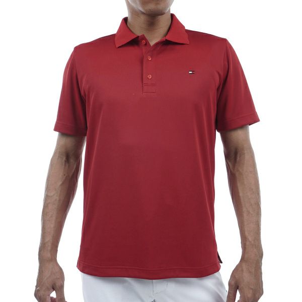 トミー ヒルフィガー ゴルフ Tommy Hilfiger Golf メンズ メンズ ベーシックフラッグ ポロシャツ THMA423 詳細1