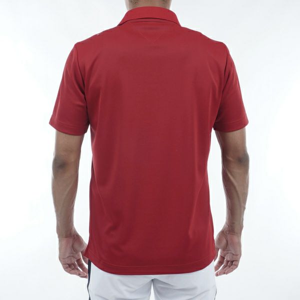 トミー ヒルフィガー ゴルフ Tommy Hilfiger Golf メンズ メンズ ベーシックフラッグ ポロシャツ THMA423 詳細8