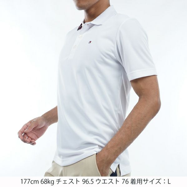 トミー ヒルフィガー ゴルフ Tommy Hilfiger Golf メンズ メンズ ベーシックフラッグ ポロシャツ THMA423 詳細9