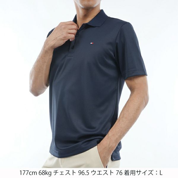 トミー ヒルフィガー ゴルフ Tommy Hilfiger Golf メンズ メンズ ベーシックフラッグ ポロシャツ THMA423 詳細13