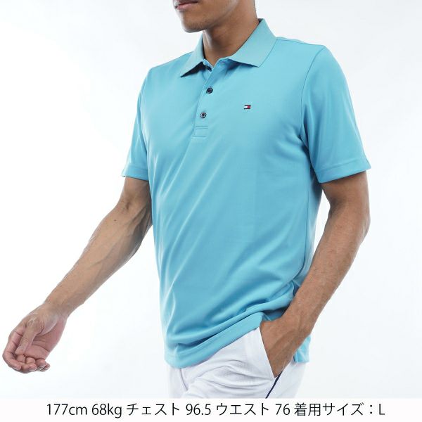 トミー ヒルフィガー ゴルフ Tommy Hilfiger Golf メンズ メンズ ベーシックフラッグ ポロシャツ THMA423 詳細15