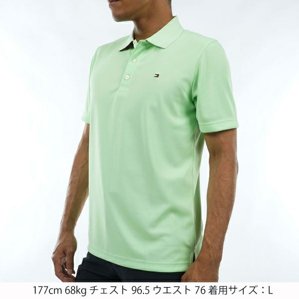 トミー ヒルフィガー ゴルフ Tommy Hilfiger Golf メンズ メンズ ベーシックフラッグ ポロシャツ THMA423 詳細17