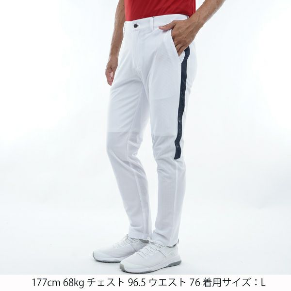 トミー ヒルフィガー ゴルフ Tommy Hilfiger Golf メンズ メンズ エアリー ロングパンツ THMA426 詳細4
