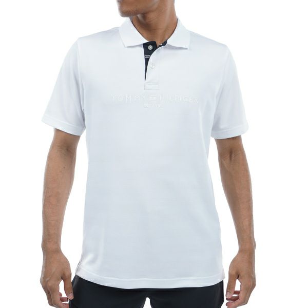 トミー ヒルフィガー ゴルフ Tommy Hilfiger Golf メンズ メンズ シャドーロゴ 半袖ポロシャツ THMA436 詳細2