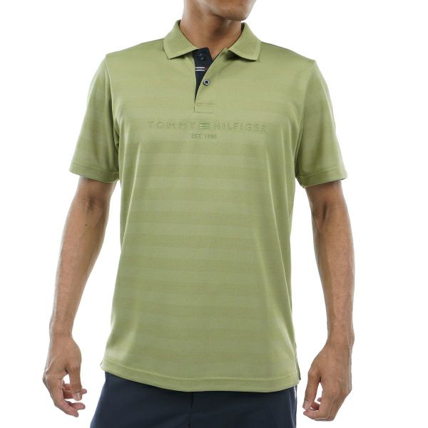 トミー ヒルフィガー ゴルフ Tommy Hilfiger Golf メンズ メンズ シャドーロゴ 半袖ポロシャツ THMA436 詳細4