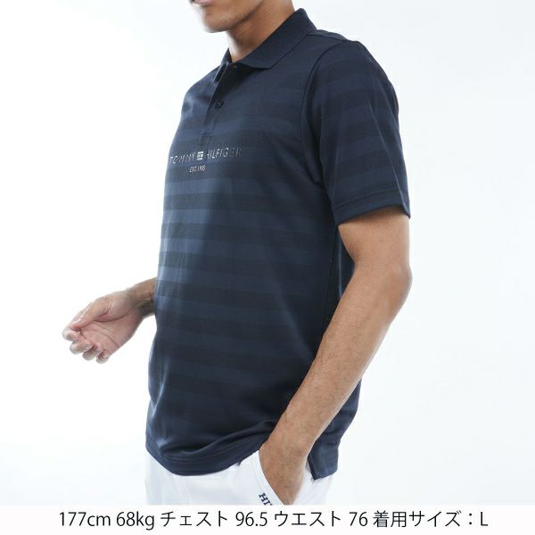 トミー ヒルフィガー ゴルフ Tommy Hilfiger Golf メンズ メンズ シャドーロゴ 半袖ポロシャツ THMA436 詳細10