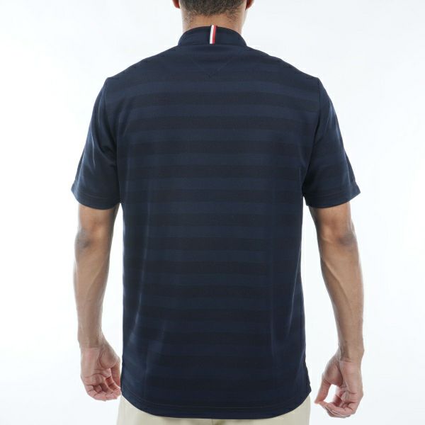 トミー ヒルフィガー ゴルフ Tommy Hilfiger Golf メンズ メンズ カレッジロゴ 半袖モックシャツ THMA437 詳細11