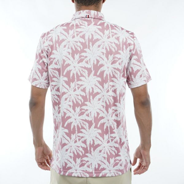 トミー ヒルフィガー ゴルフ Tommy Hilfiger Golf メンズ メンズ パームツリー 半袖シャツ THMA438 詳細12