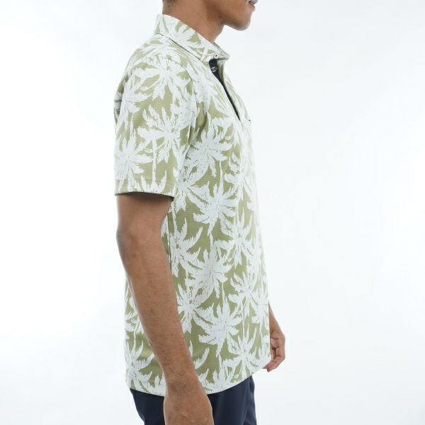 トミー ヒルフィガー ゴルフ Tommy Hilfiger Golf メンズ メンズ パームツリー 半袖シャツ THMA438 詳細14