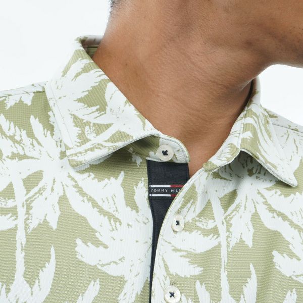 トミー ヒルフィガー ゴルフ Tommy Hilfiger Golf メンズ メンズ パームツリー 半袖シャツ THMA438 詳細17