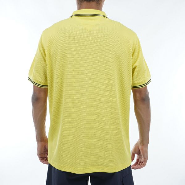 トミー ヒルフィガー ゴルフ Tommy Hilfiger Golf メンズ メンズ ビッグ鹿の子 半袖ガゼットポロシャツ THMA439 詳細15