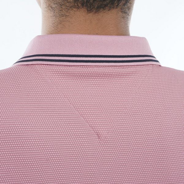 トミー ヒルフィガー ゴルフ Tommy Hilfiger Golf メンズ メンズ ビッグ鹿の子 半袖ガゼットポロシャツ THMA439 詳細20