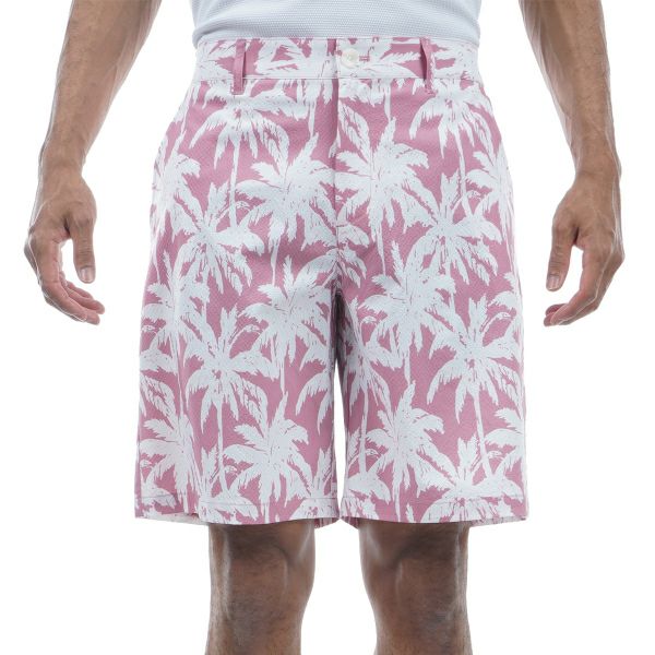 トミー ヒルフィガー ゴルフ Tommy Hilfiger Golf メンズ メンズ パームツリー ショートパンツ THMA442 詳細1